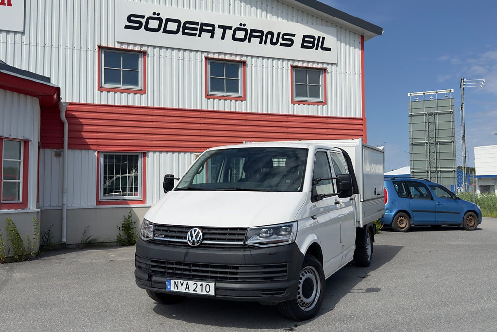 Volkswagen Transporter Chassi Dubbelhytt T32 2.0 TDI BMT 4M VÄRMARE MOMSBIL