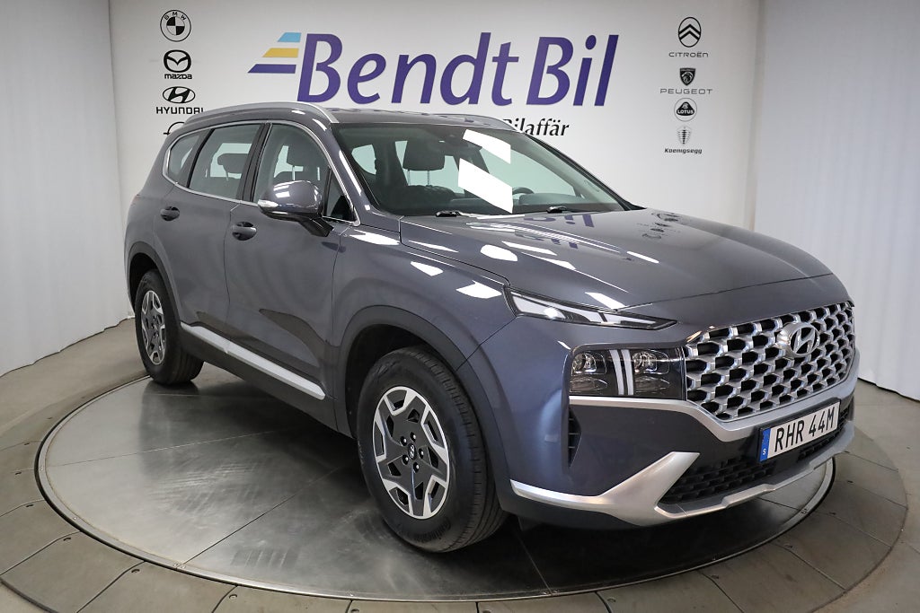 Hyundai Santa Fe Hybrid AWD 7-sits | 1 Ägare | Krell | Läder | Adaptiv 