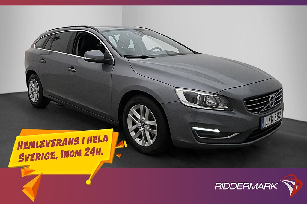Volvo V60 D2 120hk Momentum D-Värmare Farthållare 0.38 l/mil