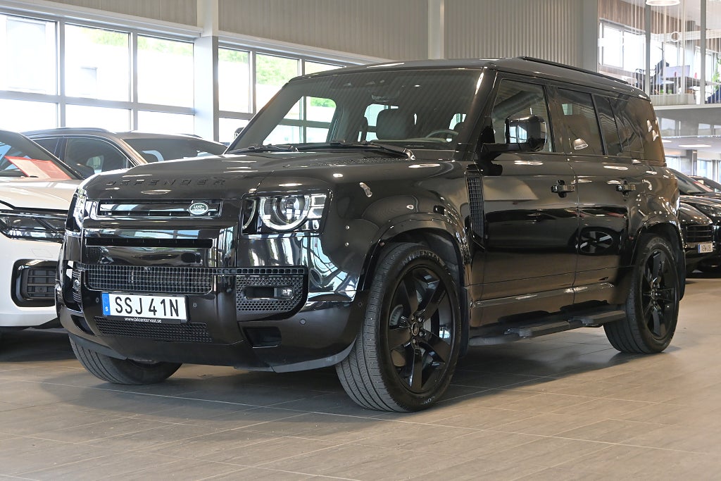 Land Rover Defender 110 D300 MHEV HSE X-Dynamic Sidosteg 7-sits 
