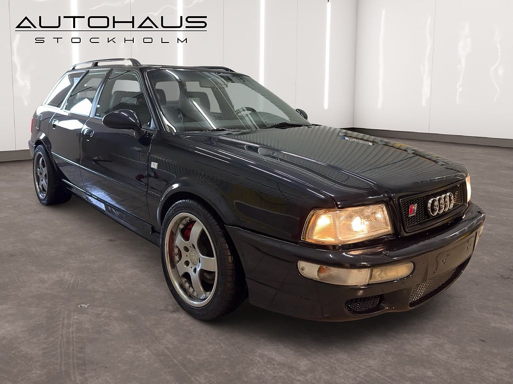 Audi RS2 Avant 2.2 Turbo 315hk Lågmil Samlar EX. Toppskick!