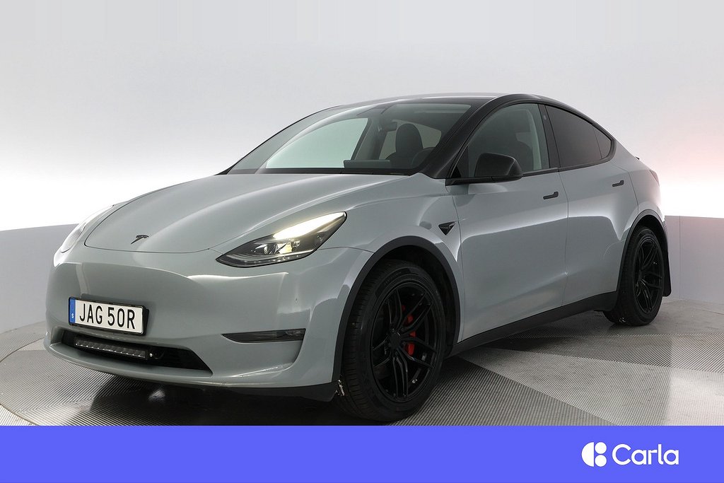 Tesla Model Y Long Range AWD Autopilot Pano Drag V-Hjul