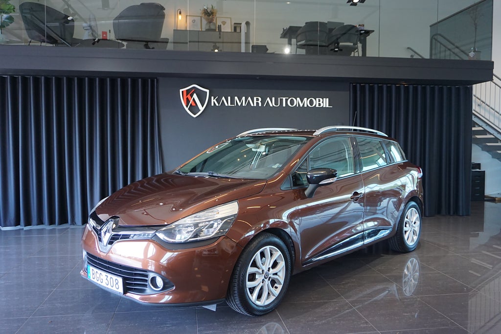 Renault Clio Sport Tourer 0.9 TCe 90hk Navi Svensksåld NyBes