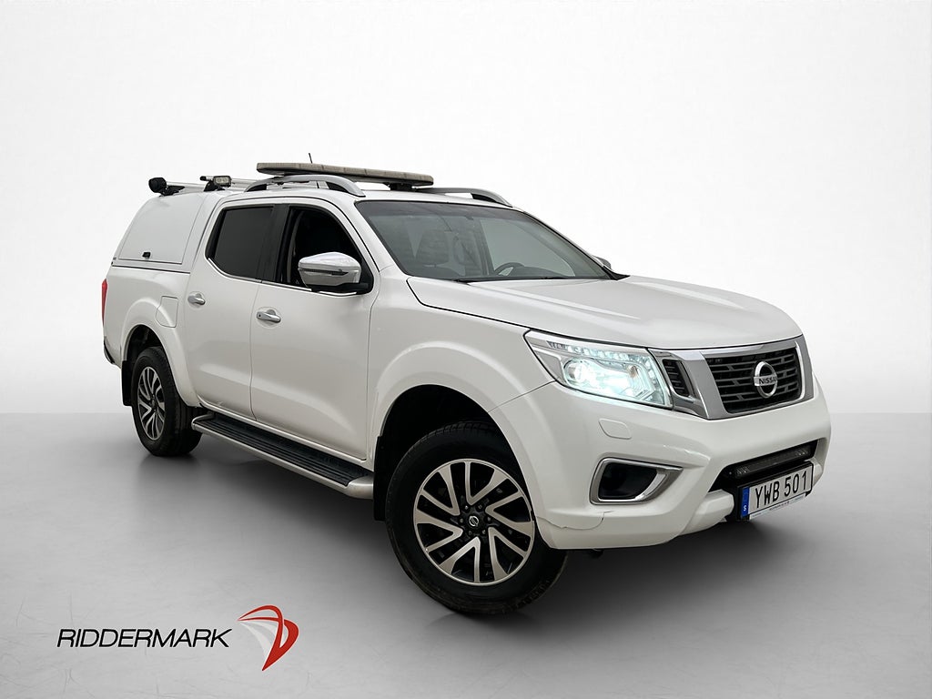 Nissan Navara Tekna 2.3 4WD Dragkrok Skinn 360° Diff kåpa