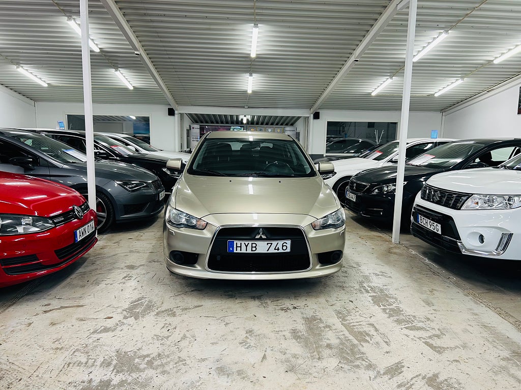 Mitsubishi Lancer Sportback 1.8 Euro4, Svensksåld,Dragkrok,NyB