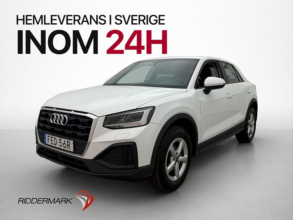 Audi Q2 30 TFSI Proline MOMS Sensorer Bränslesnål