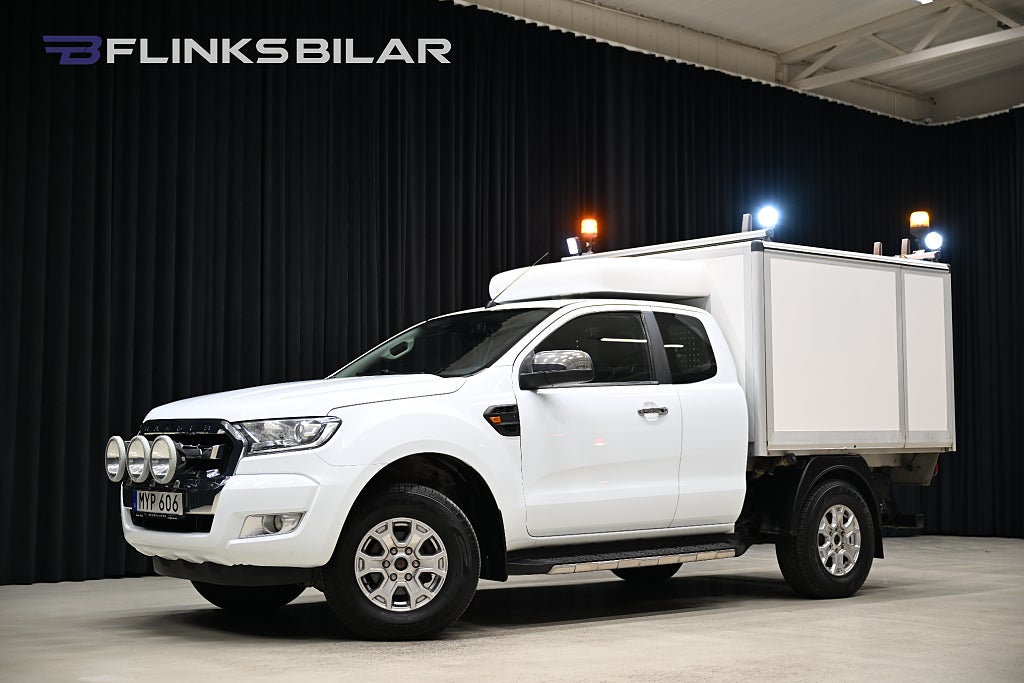 Ford Ranger 2.2 TDCi 160HK Servicebil|Kåpa|V-Inredd|Leasbar|SeUTR!!