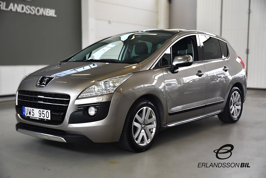 Peugeot 3008 2.0 Hybrid4 EGS Euro 5 DRAGKROK KAMREM BYTT NYSERVAD
