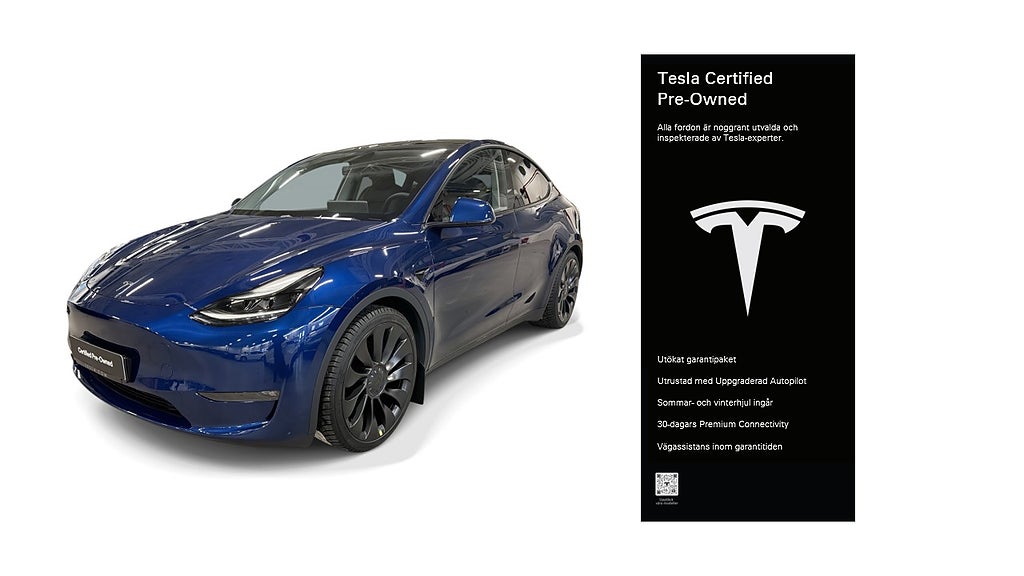 Tesla Model Y Performance Certified Pre-Owned 3,84% ränta