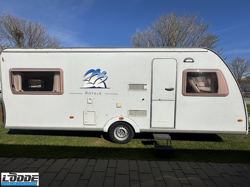 Knaus ROYALE 580 UK UE Långbädd/Överbädd