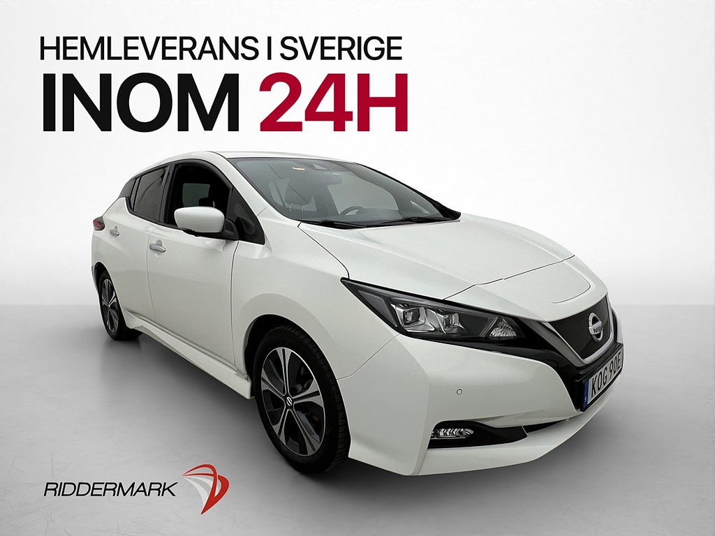 Nissan Leaf 150hk N-Connecta 360° Kamera Navi Rattvärme MOMS