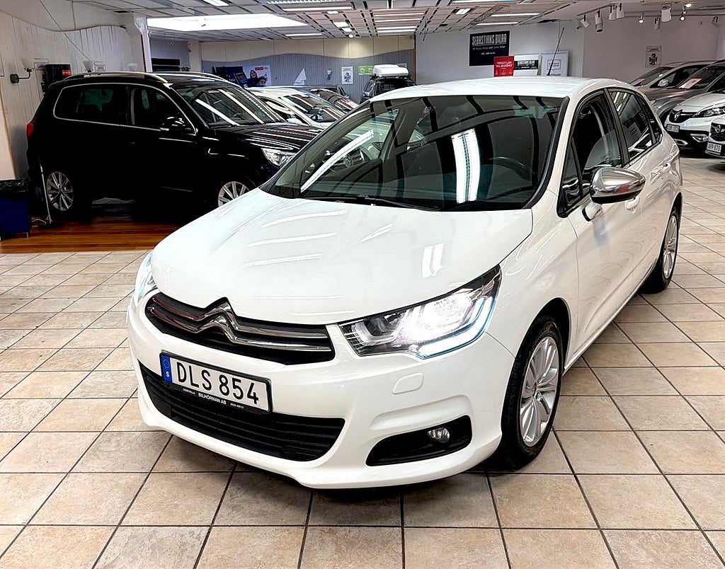 Citroën C4 1.6 BlueHDi 120Hk välvårdad Lågskatt 