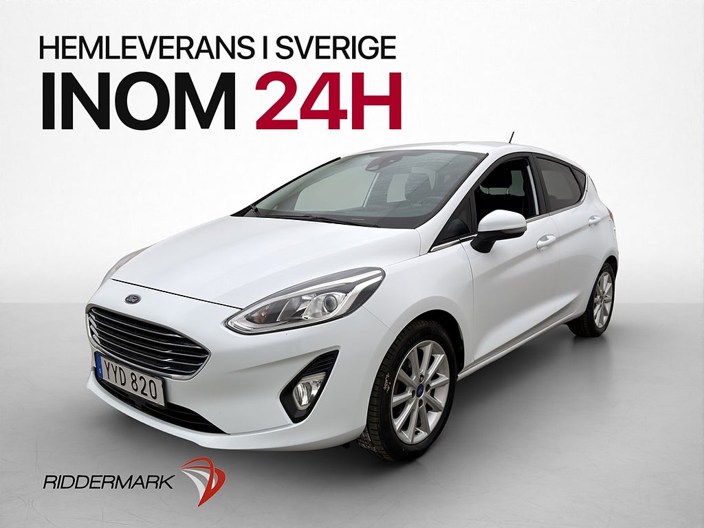 Ford Fiesta 1.0 100hk Titanium Rattvärme P-Sensorer  Drag