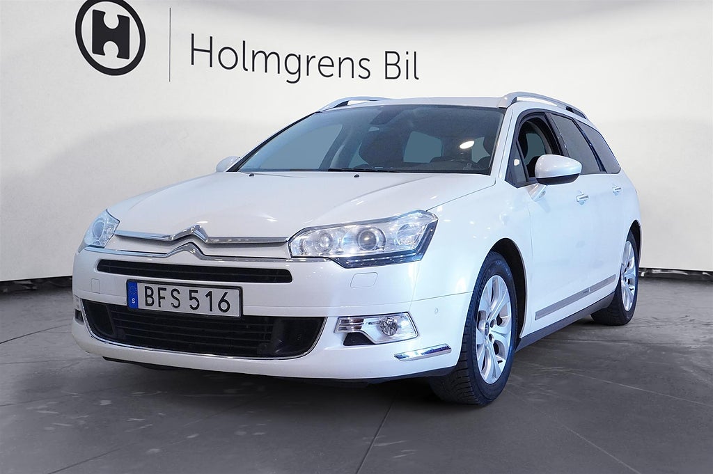 Citroën C5 Tourer 2,0 BlueHDi Automat 180hk, Dragkrok, Backkamera | Ränta