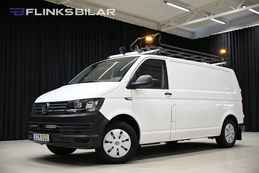 Volkswagen Transporter 4Motion 150HK L2|Servicebil|Inredd|Drag|Värmare|EnÄgare