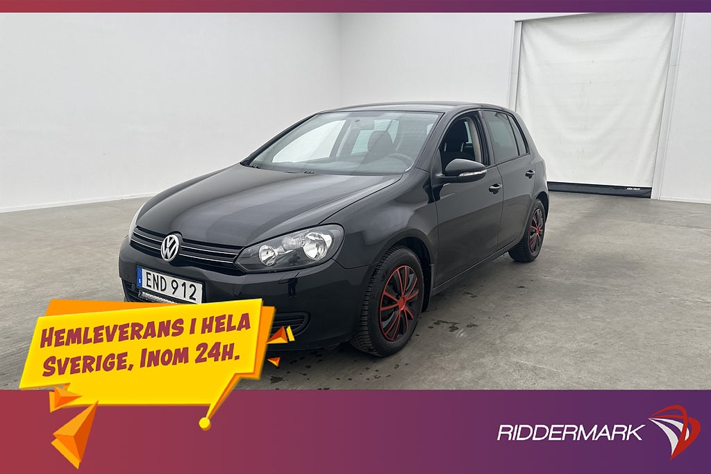 Volkswagen Golf 1.4 TSI 122hk Kamera Dragkrok Farthållare
