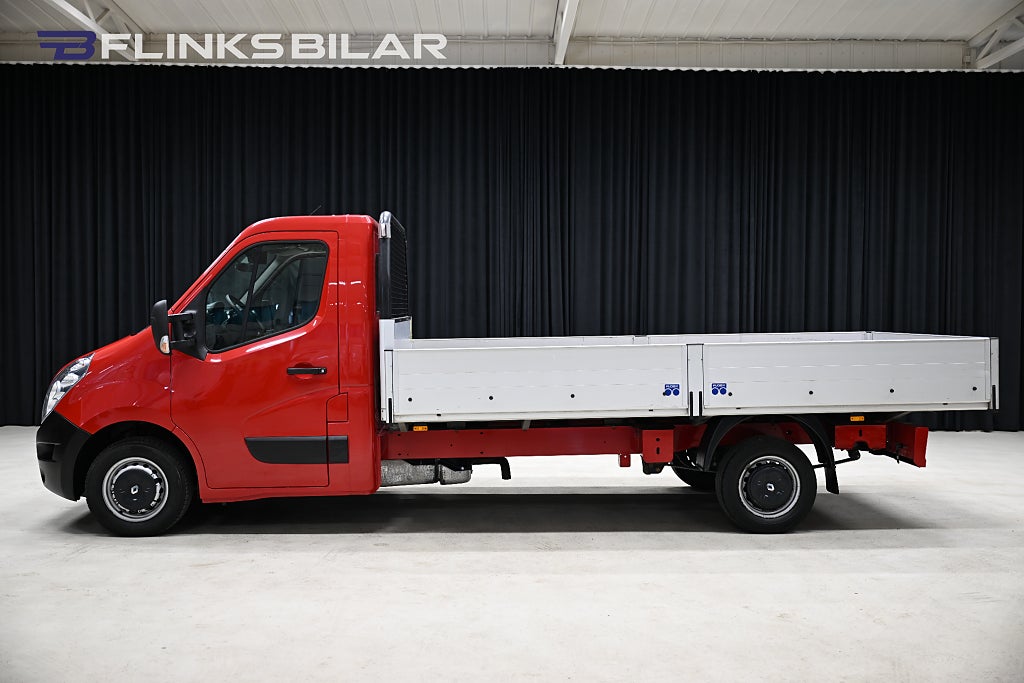 Renault master 2.3 dCi 130HK L4|Långflak|Navi|Lågmil|Kamkedja|Leasbar