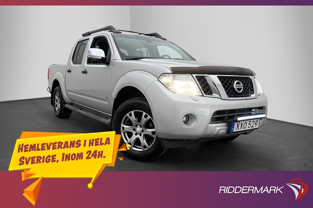 Nissan Navara 3.0dCi V6 4x4 Tekna Värmare Skinn Bose Drag