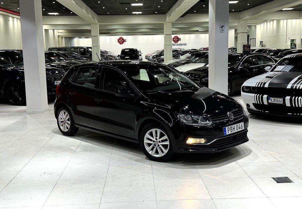 Volkswagen Polo 5-dörrar 1.2 TSI Euro 6/NyServ/SOV Hjul/