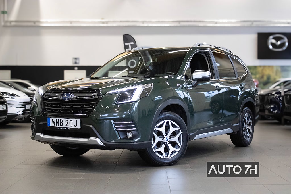 Subaru Forester e-Boxer XFuel / Drag / Rattvärme / Backkamera / 
