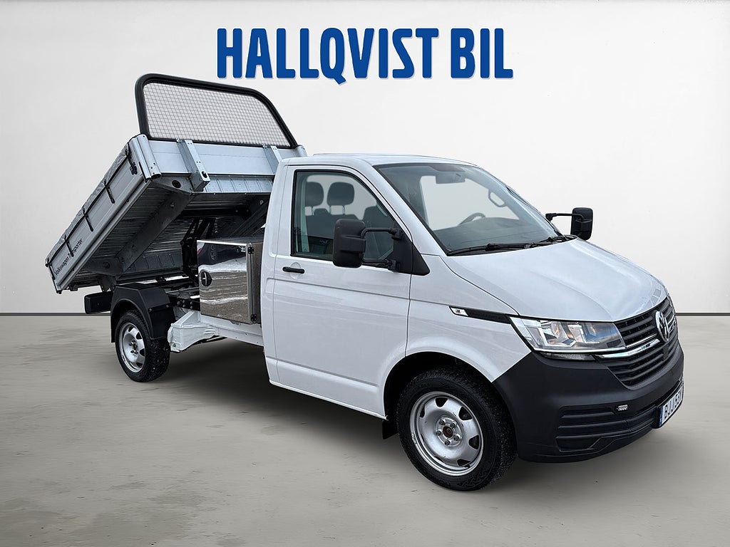 Volkswagen Transporter 150Hk Tippflak Leasbar Drag Värmare Kamera