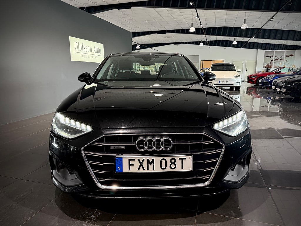 Audi A4 40 TDI quattro Proline Värmare Drag Sedan - bild 5