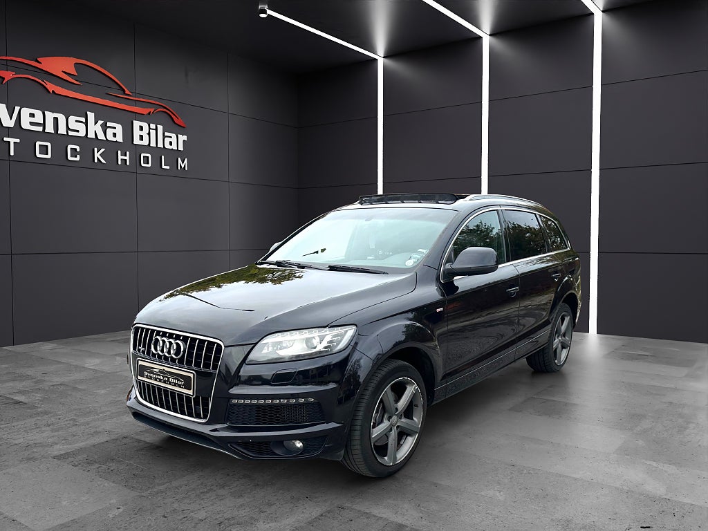 Audi Q7 3.0 TDI / V6 / Quattro/ S Line/7 SITS/DRAG/BOSE/PANO