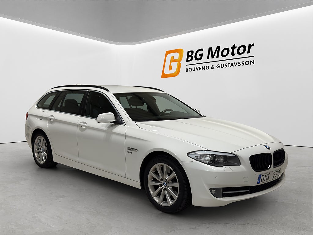 BMW 525 d 218HK xDrive Touring Aut Dragkrok/PDC/Farthållare