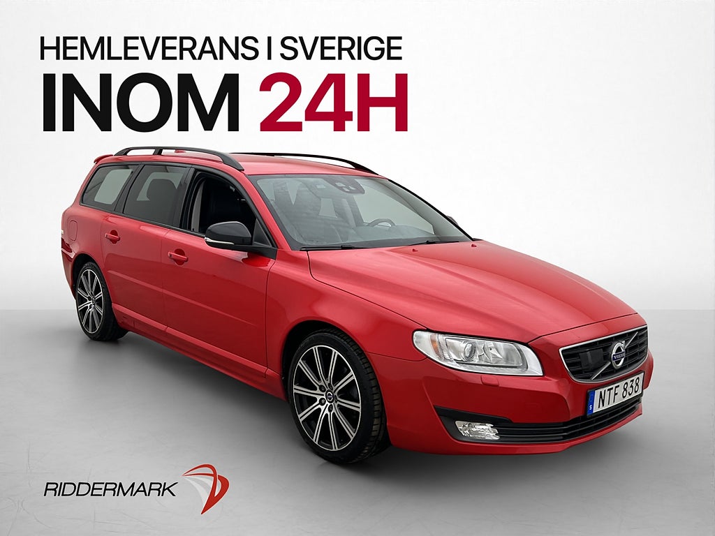 Volvo V70 D3 150hk Dynamic-Edit. Drag Skinn Navi VOC
