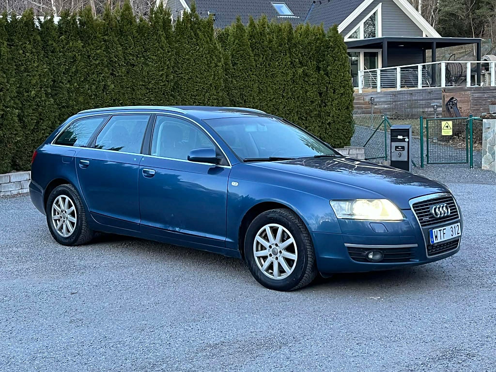 Audi A6 Avant 3.2 FSI V6 quattro Manuell, 255hk, nybesiktad