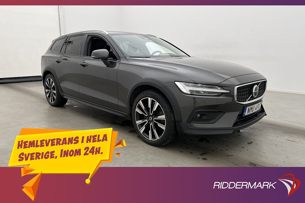 Volvo V60 Cross Country B5 AWD Plus Google 360° Skinn P-Värm