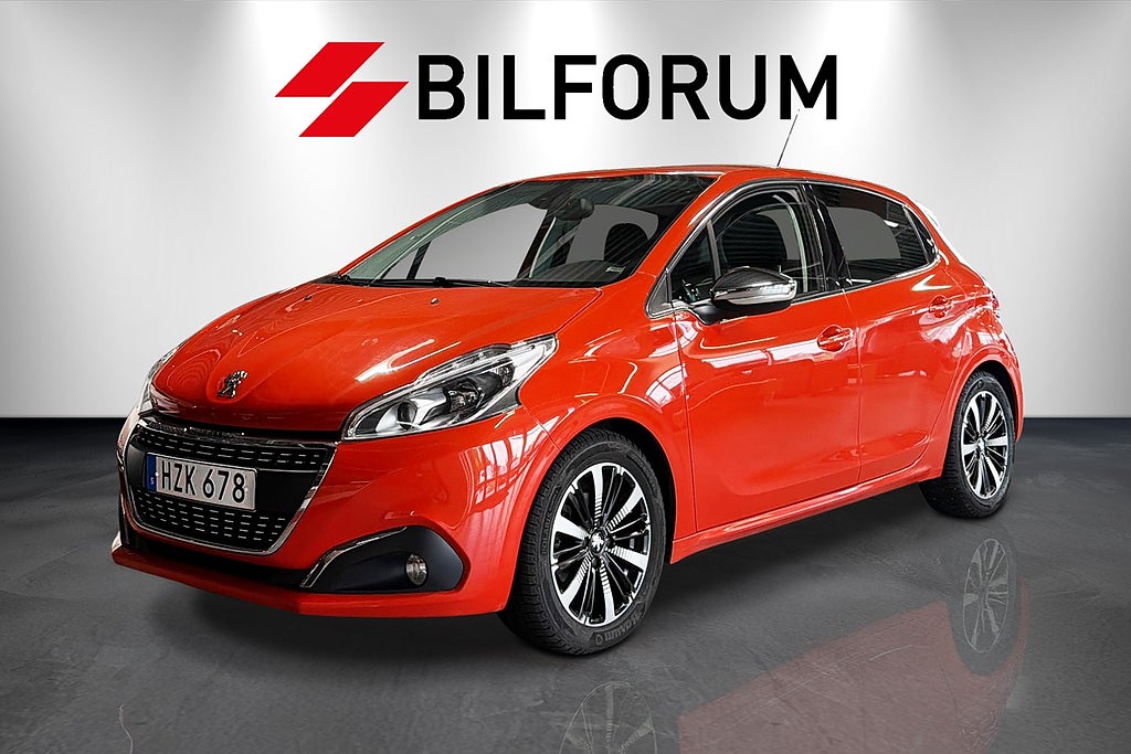 Peugeot 208 5-d 1.6 BlueHDi / 1 ÄGARE / VÄRMARE / LÄDER / SENSORER