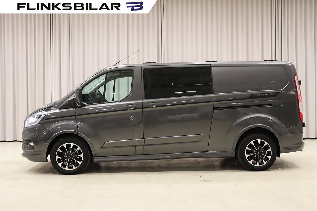 Ford transit Custom 185HK Automat|Sport|Dubbelhytt|NyKamrem