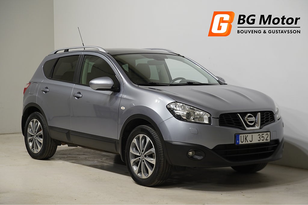 Nissan Qashqai 2.0 141HK Drag/M-värmare/Pano/Keyless/Backkamera
