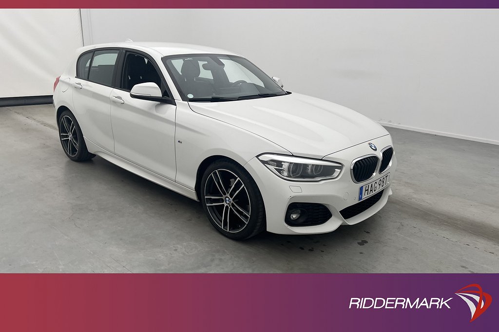 BMW 120 i 184hk M Sport Skinn Navi Sensorer Välservad