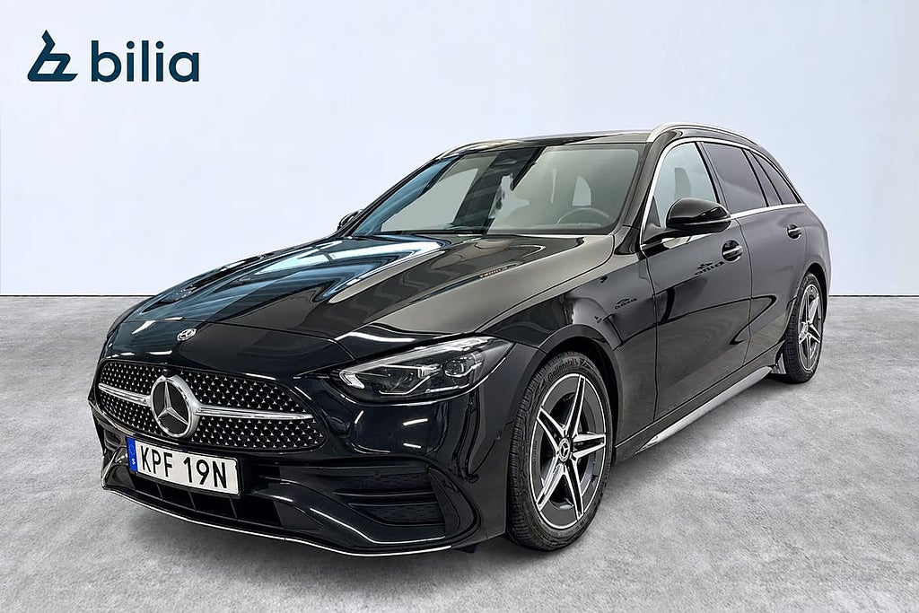 Mercedes-Benz C220 4MATIC AMG Line / V-hjul/ Drag/ MBUX Navi