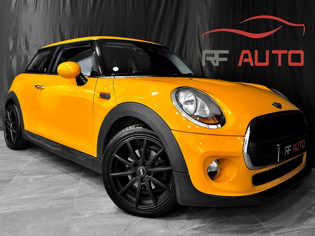 MINI Cooper 3-dörrars Pepper Euro 6 Nyservad Svensksåld 102hk