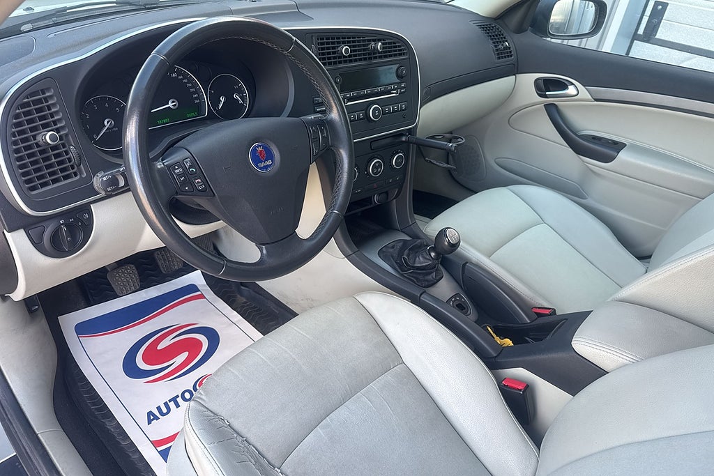 Saab 9-3 SportCombi 1.8t BioPower Linear | 150 ch | BVM | Bi-xénon | Sièges chauffants | Climatisation bizone | Révision récente