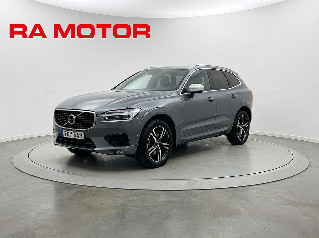 Volvo XC60 T5 250hk R-Design | B&W | Drag | 360° | Navi | HUD | 2019