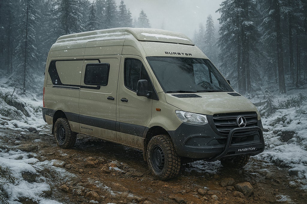 Bürstner Habiton HMX 6.0, Offroad, Popup, skinn mm 