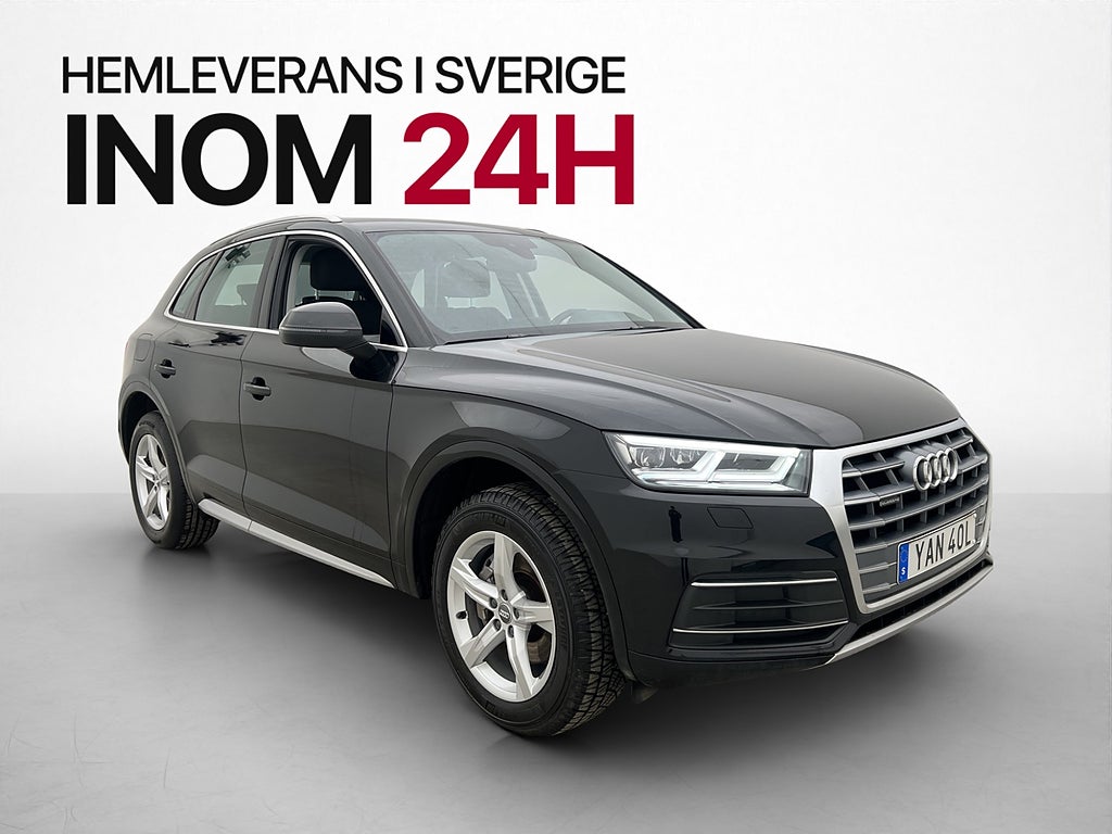 Audi Q5 40 TDI Quattro 190hk Sensorer Två-Brukare 0,55l/mil