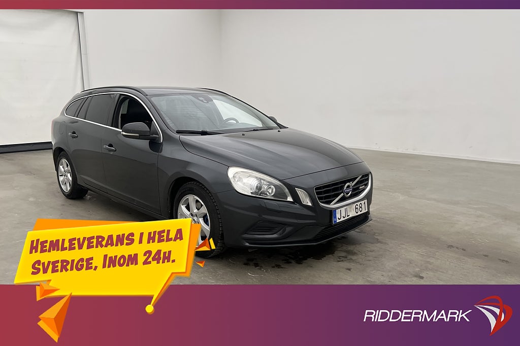 Volvo V60 D4 163hk R-Design Läder Värmare Keyless P-sensorer