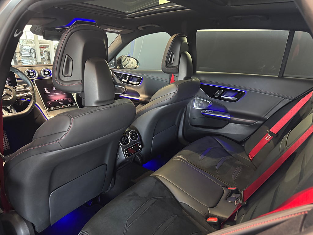 Mercedes-Benz C 43 AMG 4Matic Panorama Burmester Head up 408 hk - bild 9