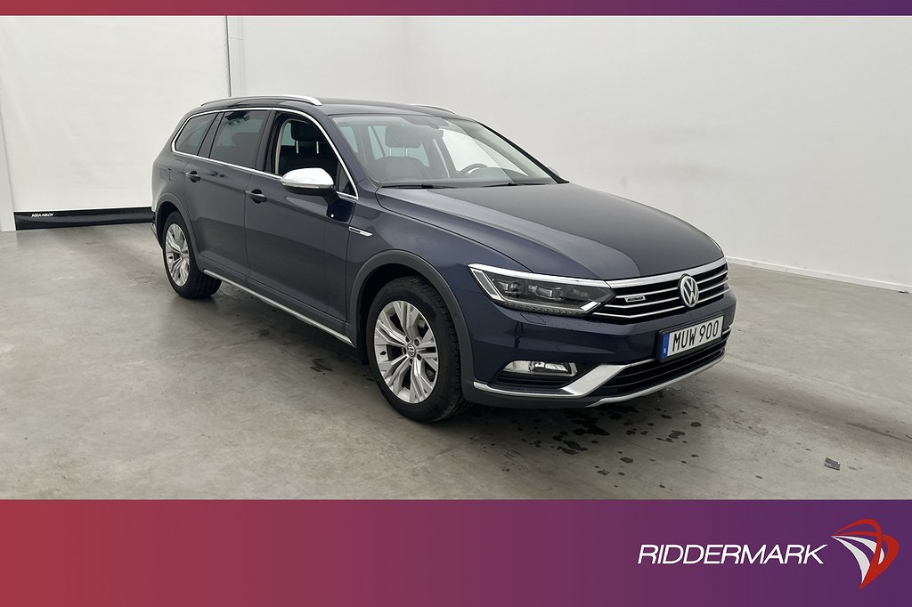 Volkswagen Passat Alltrack TDI 4M 190hk Värmare Drag Skinn