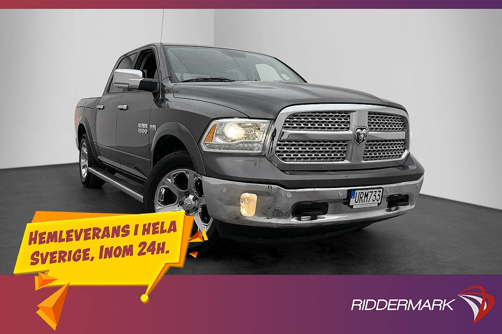 Dodge RAM Laramie 5.7 V8 4x4 Dragkrok Rambox Alpine Skinn