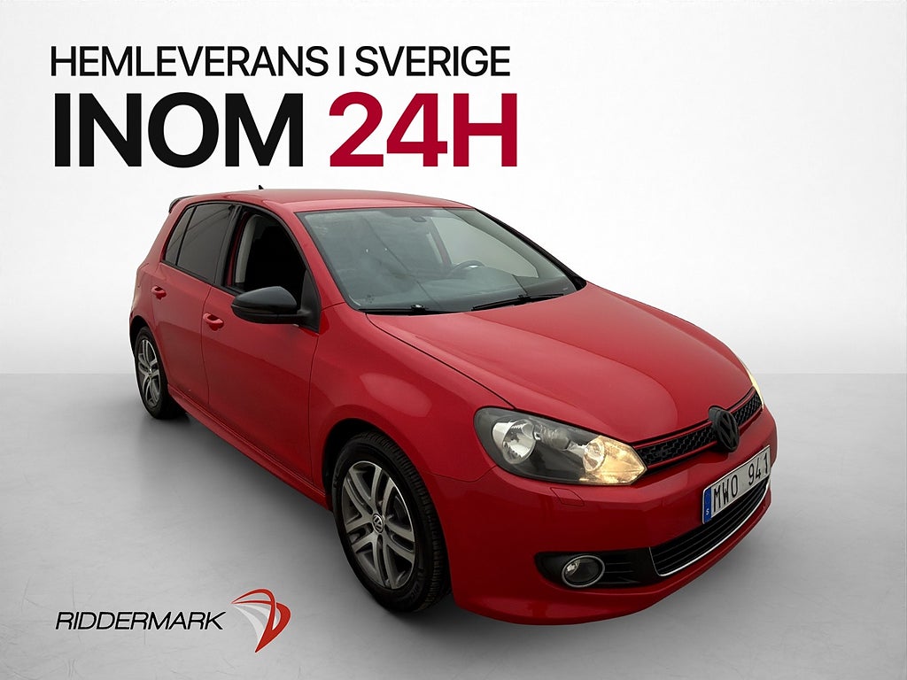 Volkswagen Golf 1.6 TDI  Masters Fjärr Värm 2-Zons Bluetooth