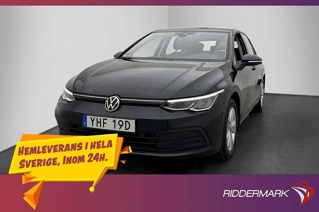 Volkswagen Golf 1.5 eTSI Värmare Navi Rattvärme CarPlay