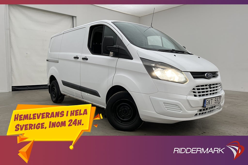 Ford transit-custom 270 Värmare Dragkrok 3-Sits Farthållare