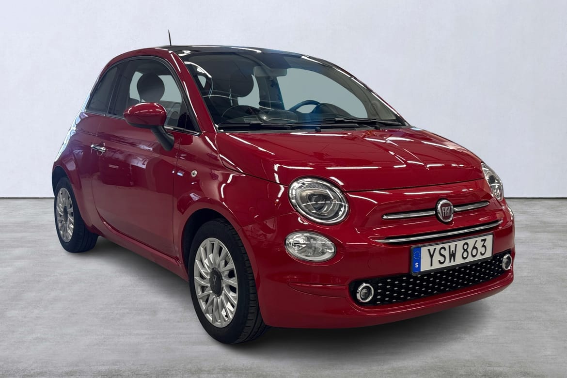 Fiat 500 LOUNGE 1.2 69HK 2019, bild 6/10