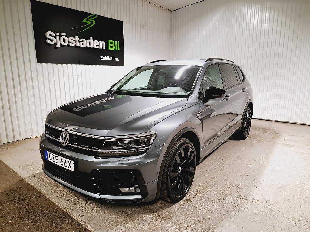 Volkswagen Tiguan Allspace 7-sits 2.0 TDI 4M R-line GT Drag Värmare Kamera 4,95%